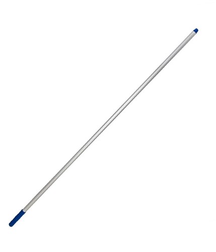 Steel aluminium 143cm blauw schroefdraad